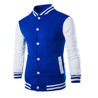 Hoodies Men Baseball Jacket Men Fashion Design Wine Red Mens Slim Fit College Varsity Jacket Men Harajuku Boy Sweatshirt