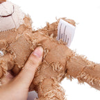 Plush Teddy Bear Dog Toy – Squeaky Soundmaking Chew & Teeth Grinding Toy