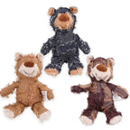 Plush Teddy Bear Dog Toy – Squeaky Soundmaking Chew & Teeth Grinding Toy