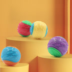 Squeaky Dog Ball Toy – TPR Teeth Cleaning & Interactive Chew Toy for Dogs