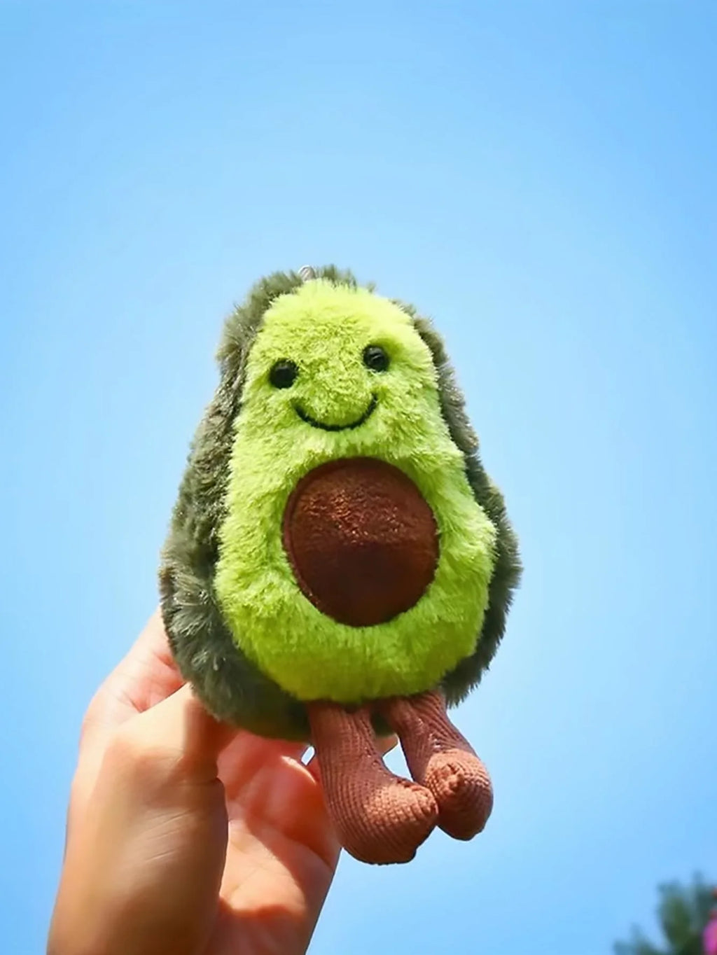 Cute Avocado Plush Dog Toy – Squeaky Companion Toy for Small & Medium Dogs