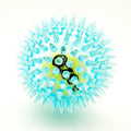 Spiky Rubber Tennis Ball Dog Toy – Squeaky Chew & Grind Toy for All Dog Sizes