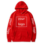 Hoodies Anime New Custom Hoodies Diy Logo Image Print Clothing Customized Sport Casual Sweatshirt Hoodie Pullover Size Xs-4Xl