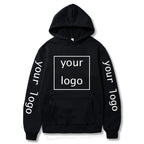 Hoodies Anime New Custom Hoodies Diy Logo Image Print Clothing Customized Sport Casual Sweatshirt Hoodie Pullover Size Xs-4Xl