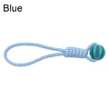 Cotton Rope Dog Toy – Treat-Dispensing Teeth Cleaning & Training Ball