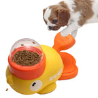 Interactive Duck Slow Feeder Puzzle Toy – IQ Training Food Dispenser for Dogs