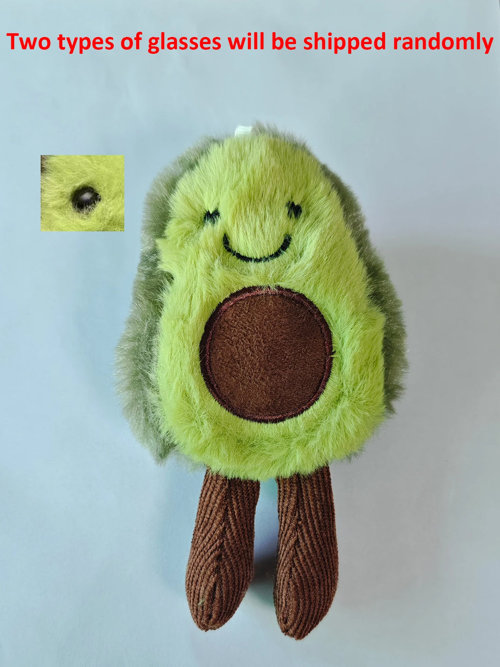 Cute Avocado Plush Dog Toy – Squeaky Companion Toy for Small & Medium Dogs