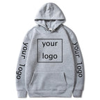 Hoodies Anime New Custom Hoodies Diy Logo Image Print Clothing Customized Sport Casual Sweatshirt Hoodie Pullover Size Xs-4Xl