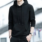 Hoodies 2024 New Men Harajuku Hooded Sweatshirts Casual All-match Pullover Streetwear Sweater Fashion Clothing Sweatshirt Hoodie
