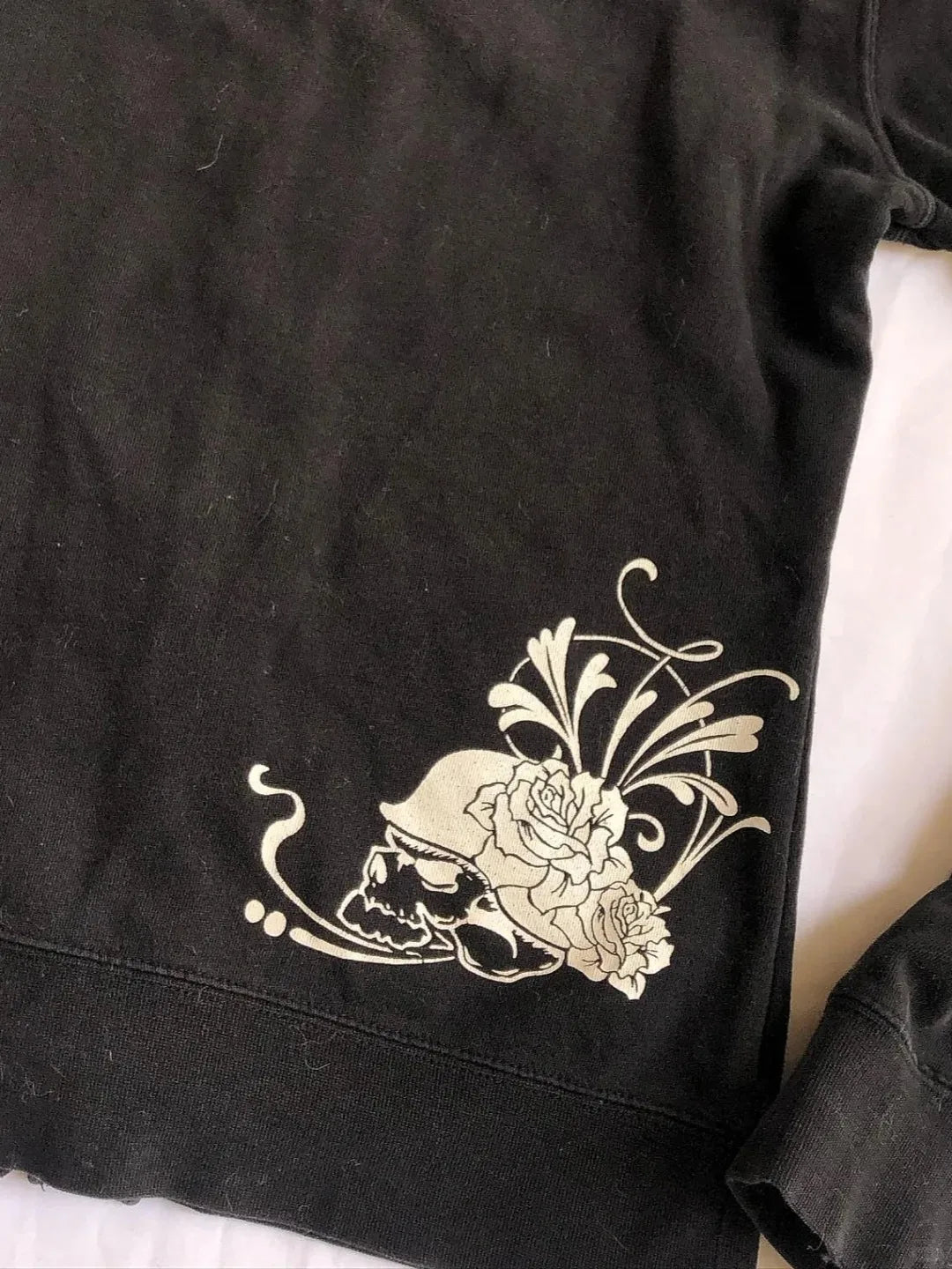 Harajuku Floral Zip-Up Hoodie