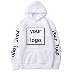 Hoodies Anime New Custom Hoodies Diy Logo Image Print Clothing Customized Sport Casual Sweatshirt Hoodie Pullover Size Xs-4Xl