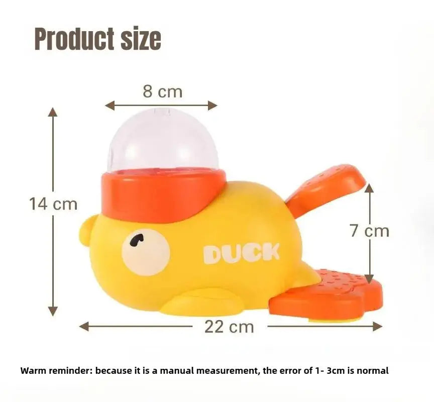 Interactive Duck Slow Feeder Puzzle Toy – IQ Training Food Dispenser for Dogs